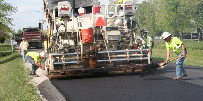 Pavement work