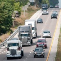 traffic on a highway